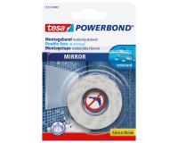 Ruban de montage tesa® Powerbond Miroir double face 1,5mx19mm