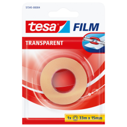 Ruban adhésif tesafilm® 33mx15mm transparent blister