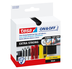 Tesa 55229-00000-02 hook/loop fastener black 1 pc(s)