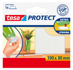 Beschermvilt tesa® Protect anti-kras  80mmx100mm wit