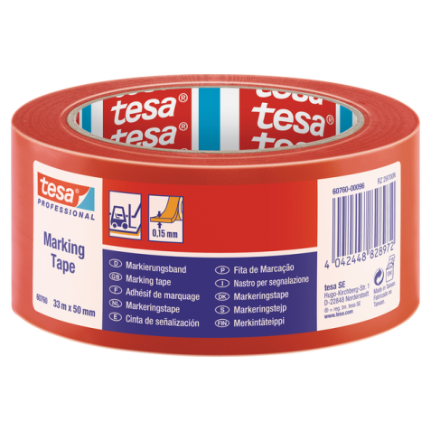 Markeringstape tesa® Professional 60760 PV1 50mmx33m rood