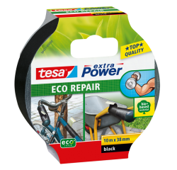 Reparatietape tesa® extra Power ECO 10mx38mm zwart