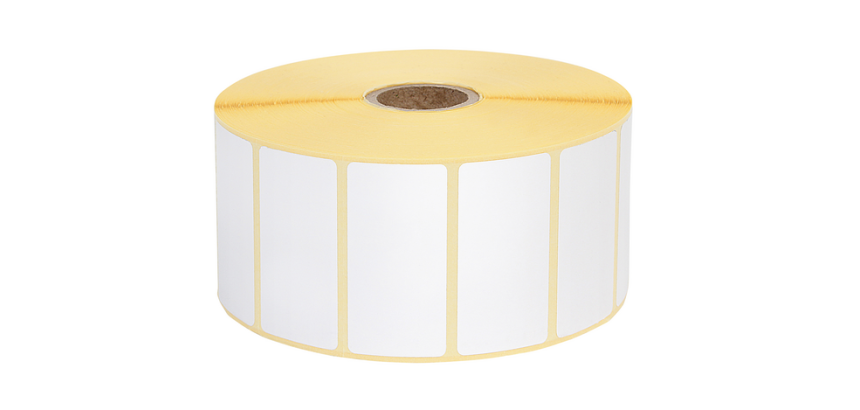 Etiquette Zebra IEZZY 880199-025D 51x25mm 25mm blanc permanent 2580 pièces