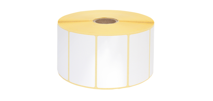 Etiquette Zebra IEZZY 800262-125 57x32mm 25mm blanc permanent 2100 pièces