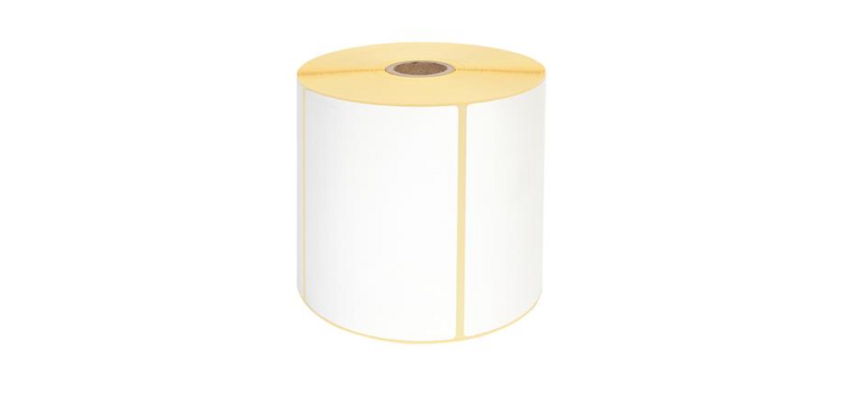 Labeletiket IEZZY Zebra 880191-076D 102x76mm 25mm wit permanent 930st