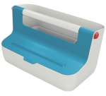Leitz Cosy portable plastic storage box blue