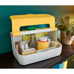 Opbergbox Leitz Cosy draagbaar kunststof geel