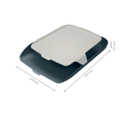 Postbakje Cosy met organizer A4