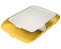 De_bandeja sobremesa plastico leitz cosy amarillo 274x62x391mm