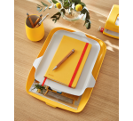 Cosy letter tray with organizer, A4