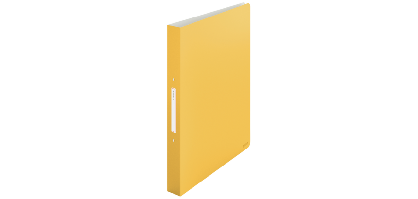 Leitz Cosy A4 Binder 2 Ring Mec-O 25mm PP Yellow