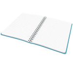 Cahier de notes Leitz Cosy spirale B5 ligné 160 pages 100g bleu
