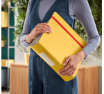 Leitz Cosy 180° Active A4 82mm PP Yellow Lever Arch File