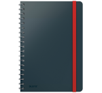 Cahier de notes Leitz Cosy spirale B5 ligné 160 pages 100g gris