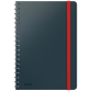 Cahier de notes Leitz Cosy spirale B5 ligné 160 pages 100g gris