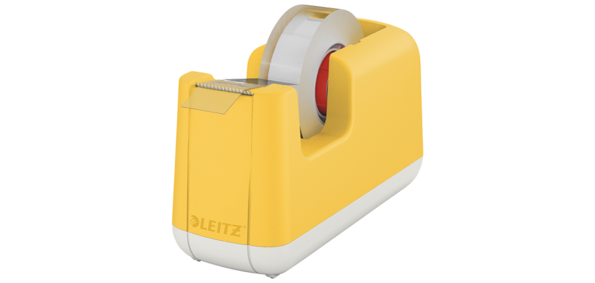 Dévidoir ruban adhésif Leitz Cosy jaune