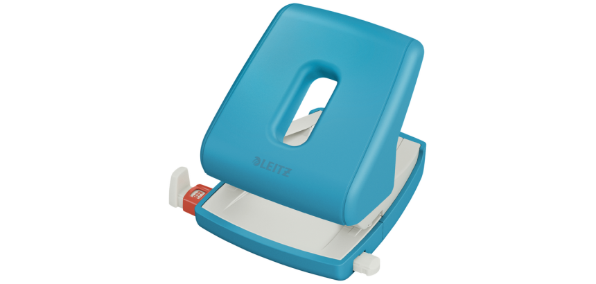 Leitz Cosy 30-Sheet Punch Blue