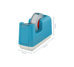Dévidoir ruban adhésif Leitz Cosy bleu