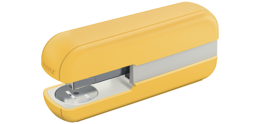 Leitz Cosy Stapler 30 sheets 24/6 yellow