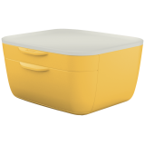 De_fichero cajones de sobremesa leitz cosy 2 cajones amarillo