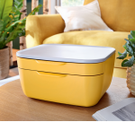 Bloc de classement Leitz Cosy 2 tiroirs jaune