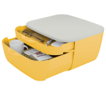 Bloc de classement Leitz Cosy 2 tiroirs jaune