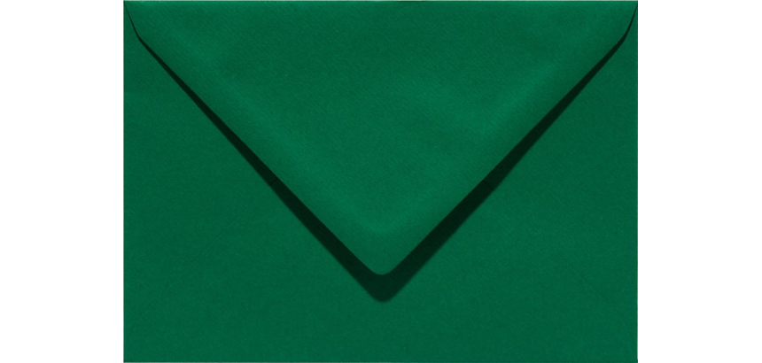 Envelop Papicolor EA5 156x220mm dennegroen pak à 6 stuks