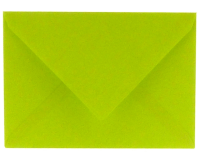 Enveloppe Papicolor EA5 156x220mm vert pomme paquet 6 pièces