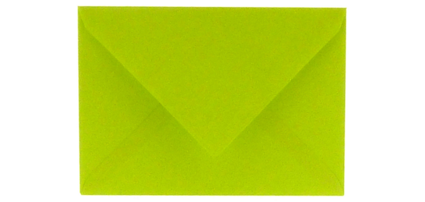 Papicolor Envelope EA5 156x220mm apple green pack of 6 pieces