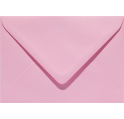 Enveloppe Papicolor EA5 156x220mm rose bébé paquet 6 pièces