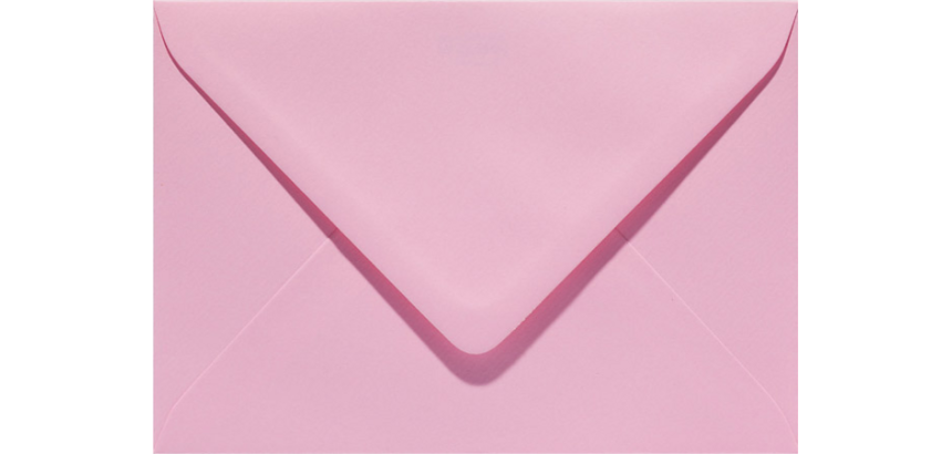 Envelop Papicolor EA5 156x220mm babyroze pak à 6 stuks