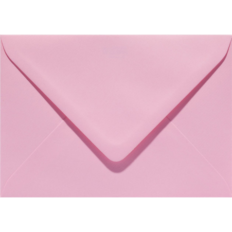 Envelop Papicolor EA5 156x220mm babyroze pak à 6 stuks