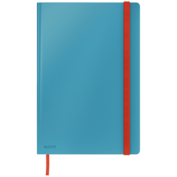 Cahier de notes Leitz Cosy B5 ligné 160 pages 100g bleu