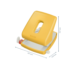 Perforator Leitz Cosy 30 vel warm geel