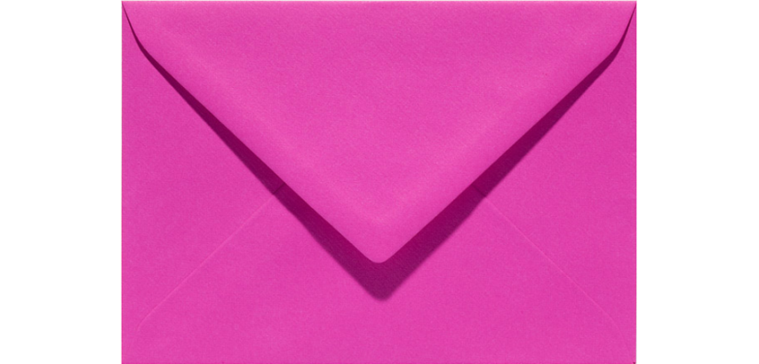 Papicolor Umschlag EA5 156x220mm leuchtend rosa Packung 6 Stück