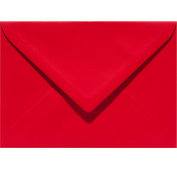 Envelop Papicolor EA5 156x220mm rood pak à 6 stuks