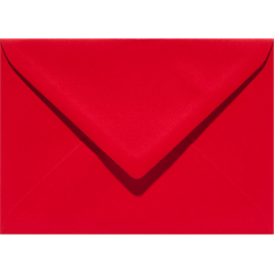 Enveloppe Papicolor EA5 156x220mm rouge paquet 6 pièces