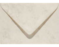 Enveloppe Papicolor EA5 156x220mm ivoire marbré paquet 6 pièces