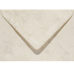 Enveloppe Papicolor EA5 156x220mm ivoire marbré paquet 6 pièces