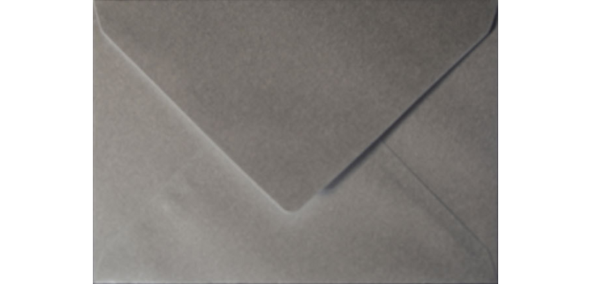 Papicolor Umschlag EA5 156x220mm Platin-Perle metallic Packung 6 Stück
