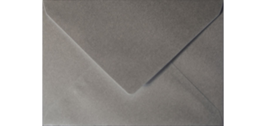 Enveloppe Papicolor EA5 156x220mm perle platinium métallisé paquet 6 pièces