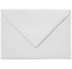 Enveloppe Papicolor EA5 156x220mm kraft recyclé blanc paquet 6 pièces