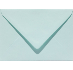 Enveloppe Papicolor EA5 156x220mm vert bleuté paquet 6 pièces