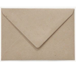 Enveloppe Papicolor EA5 156x220mm kraft recyclé gris paquet 6 pièces