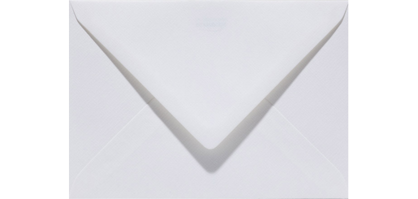 Envelop Papicolor EA5 156x220mm hagelwit pak à 6 stuks