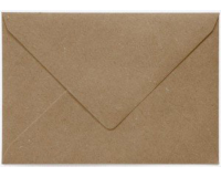 Enveloppe Papicolor EA5 156x220mm kraft recyclé brun paquet 6 pièces