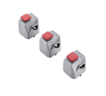 Kit créatif trois têtes de coupe pour Dahle 508 avec barre triangulaire