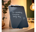 Desktop Flipover aus Glas Leitz Cosy