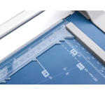 Rule for Dahle 508 trimmer with triangular guide rod