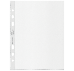 Leitz Recycle A5 Pocket 6 Holes PP 100µ Transparent 25 Pieces
